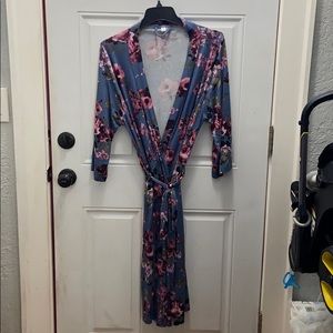 Milkmaid goods Sky Flowers Maternity Robe